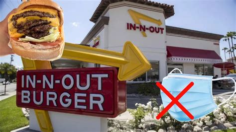 In-N-Out Burger employees barred from wearing masks